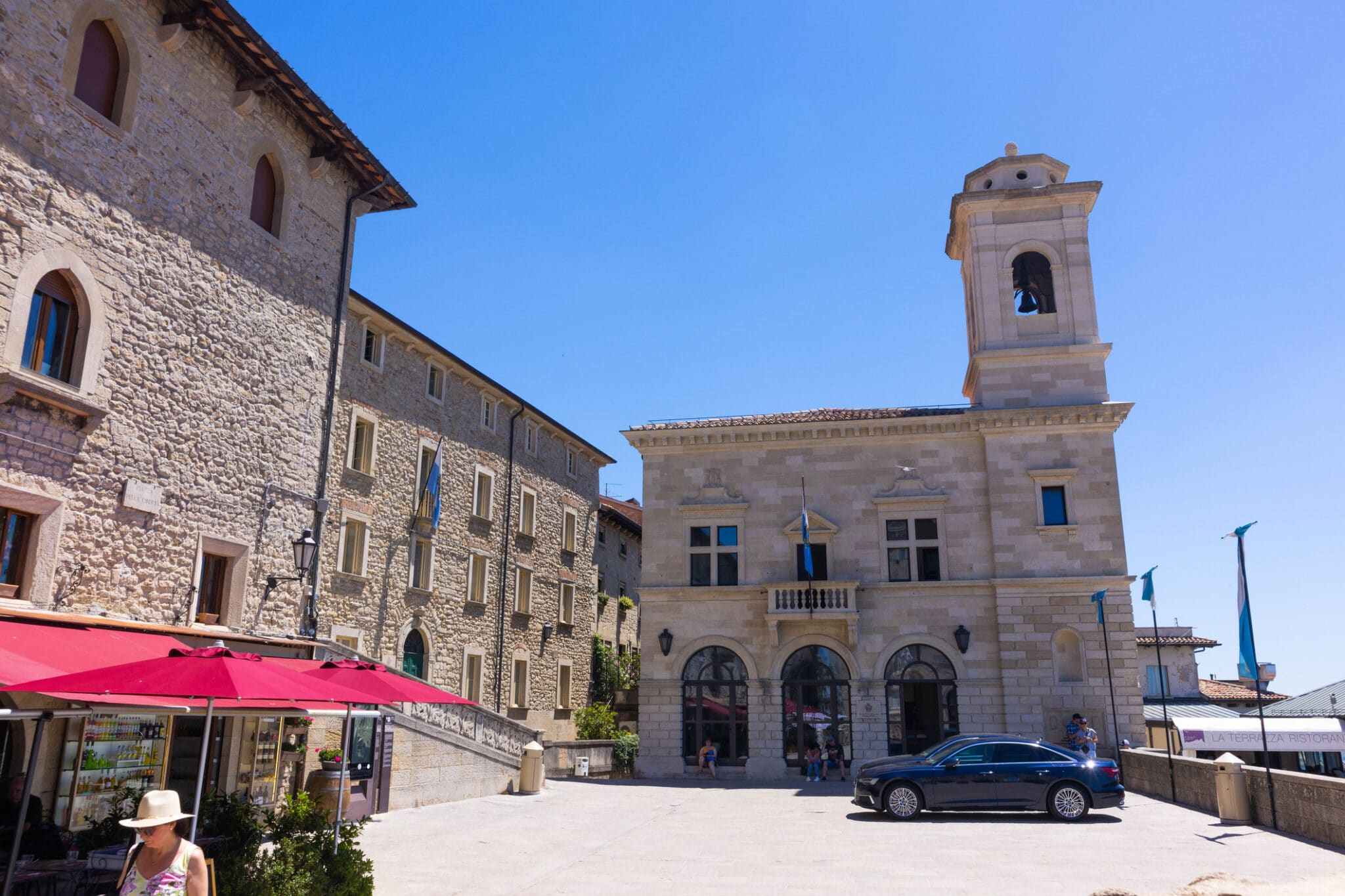 Museo di Stato di San Marino nella Repubblica di San Marino. Foto di alta qualità