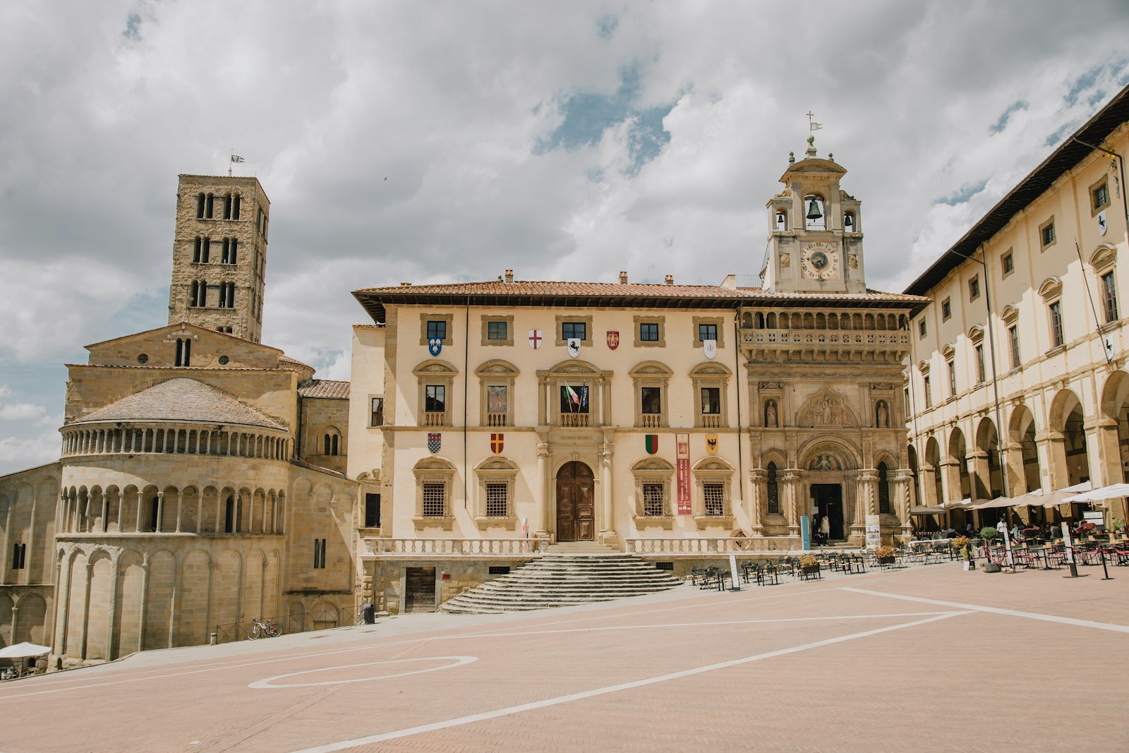 Piazza Grande ad Arezzo