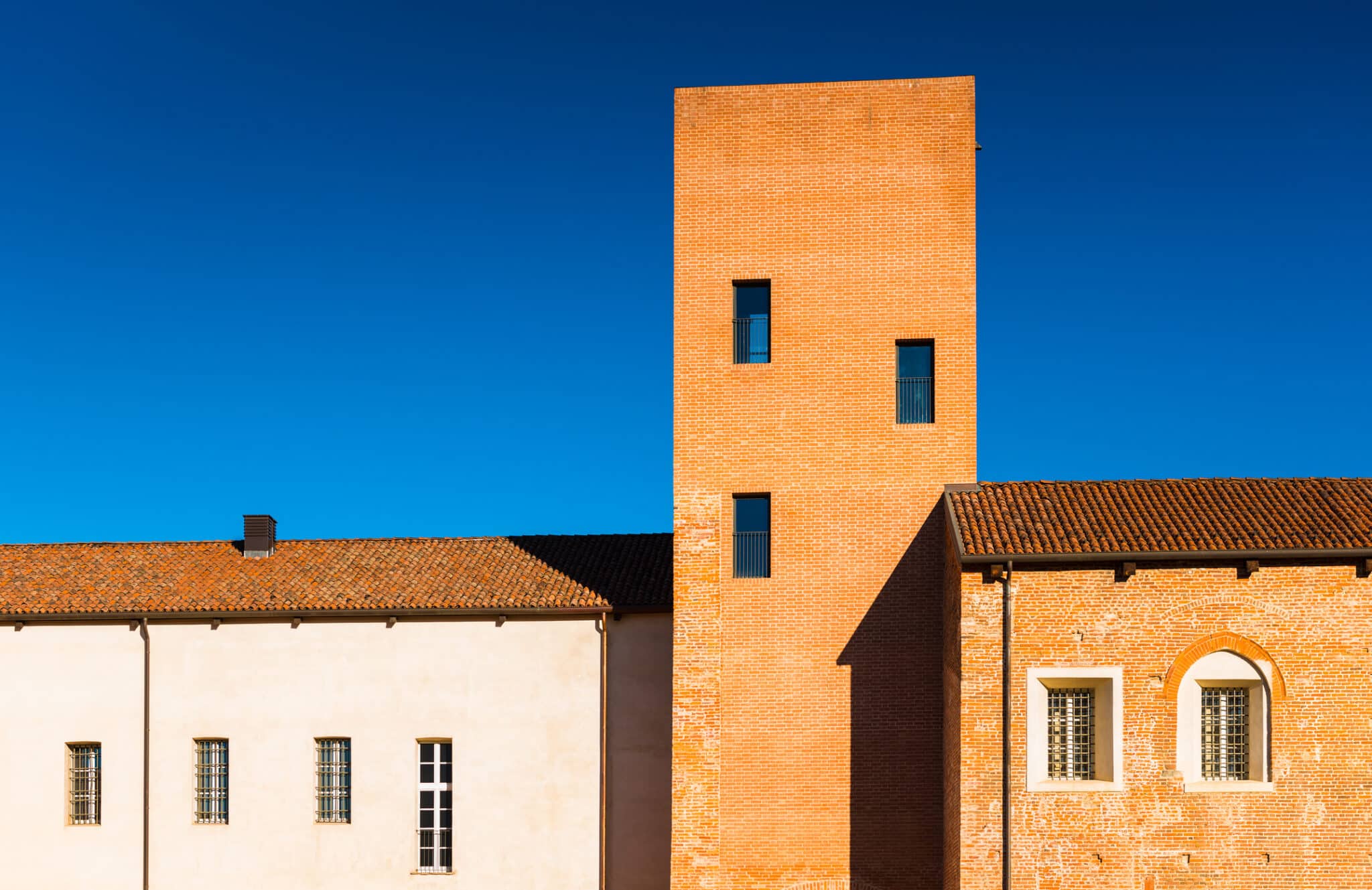 Costruzione del Museo del Castello di Novara.