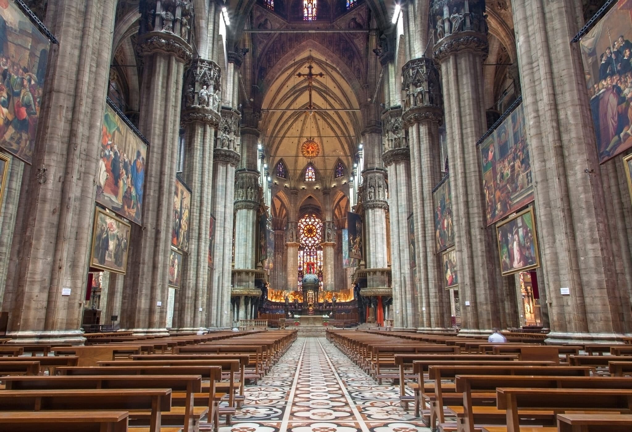 Interno del Duomo di Milano