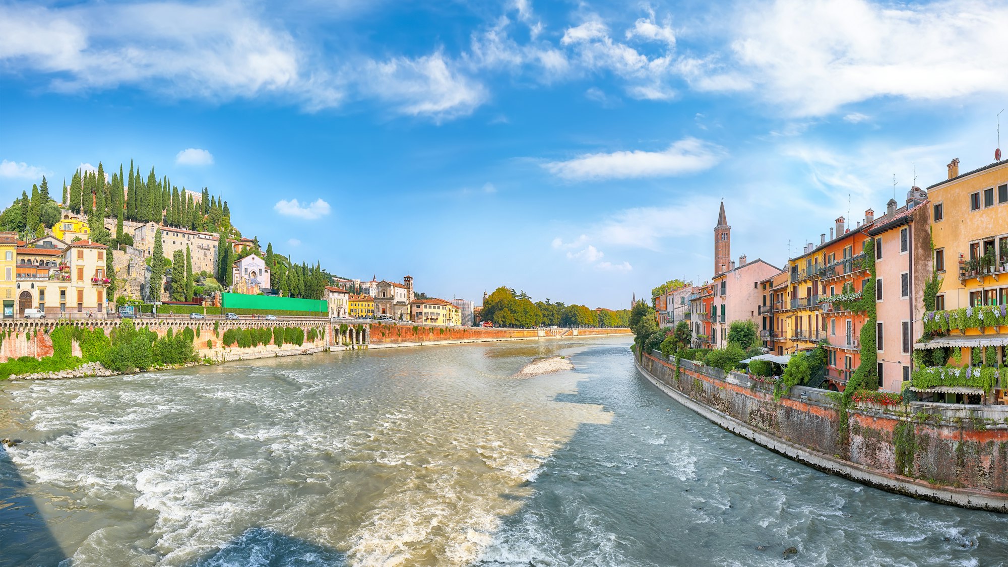 Vista della città di Verona