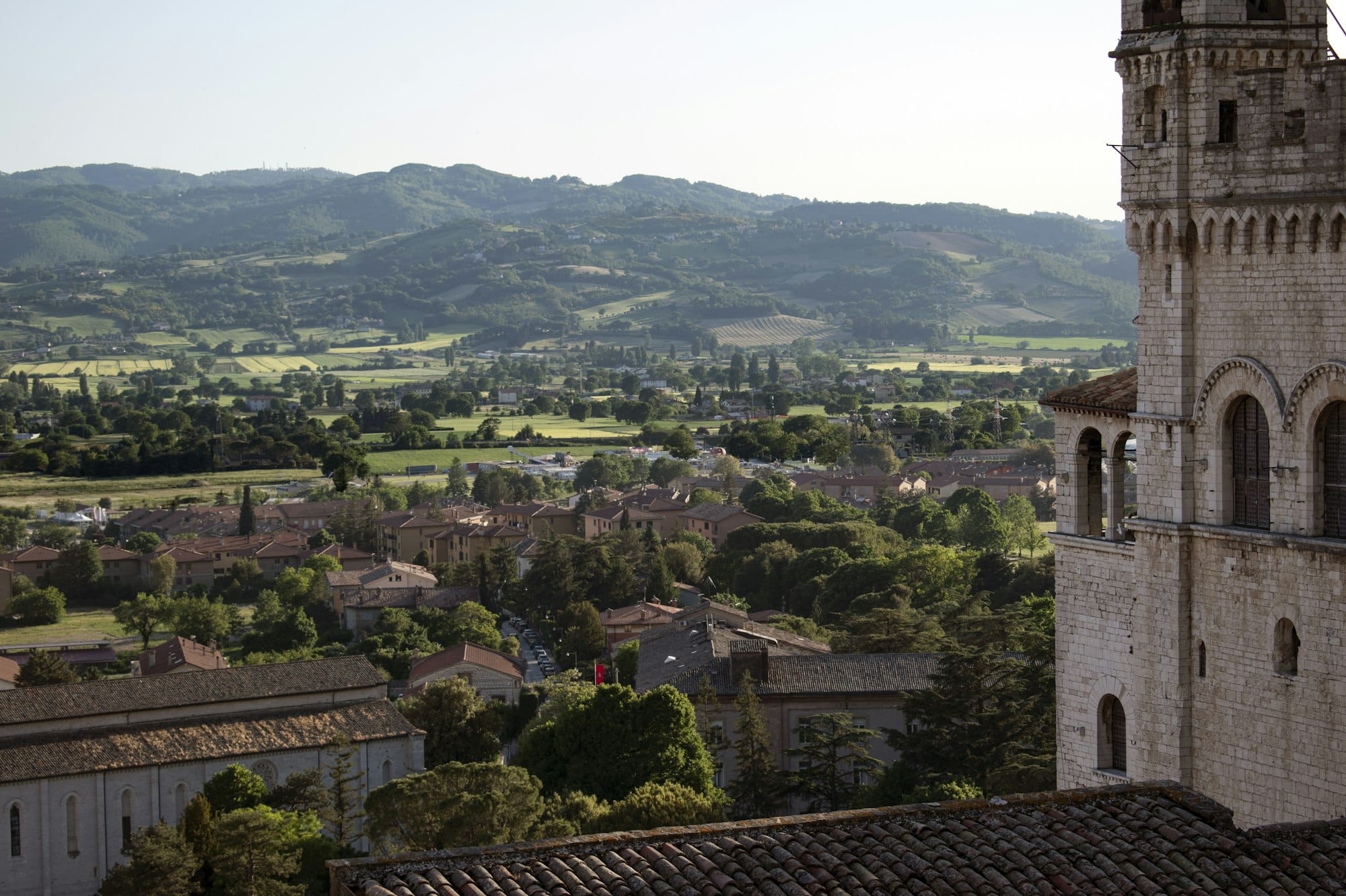 Panorama della Città Medievale di Gubbio