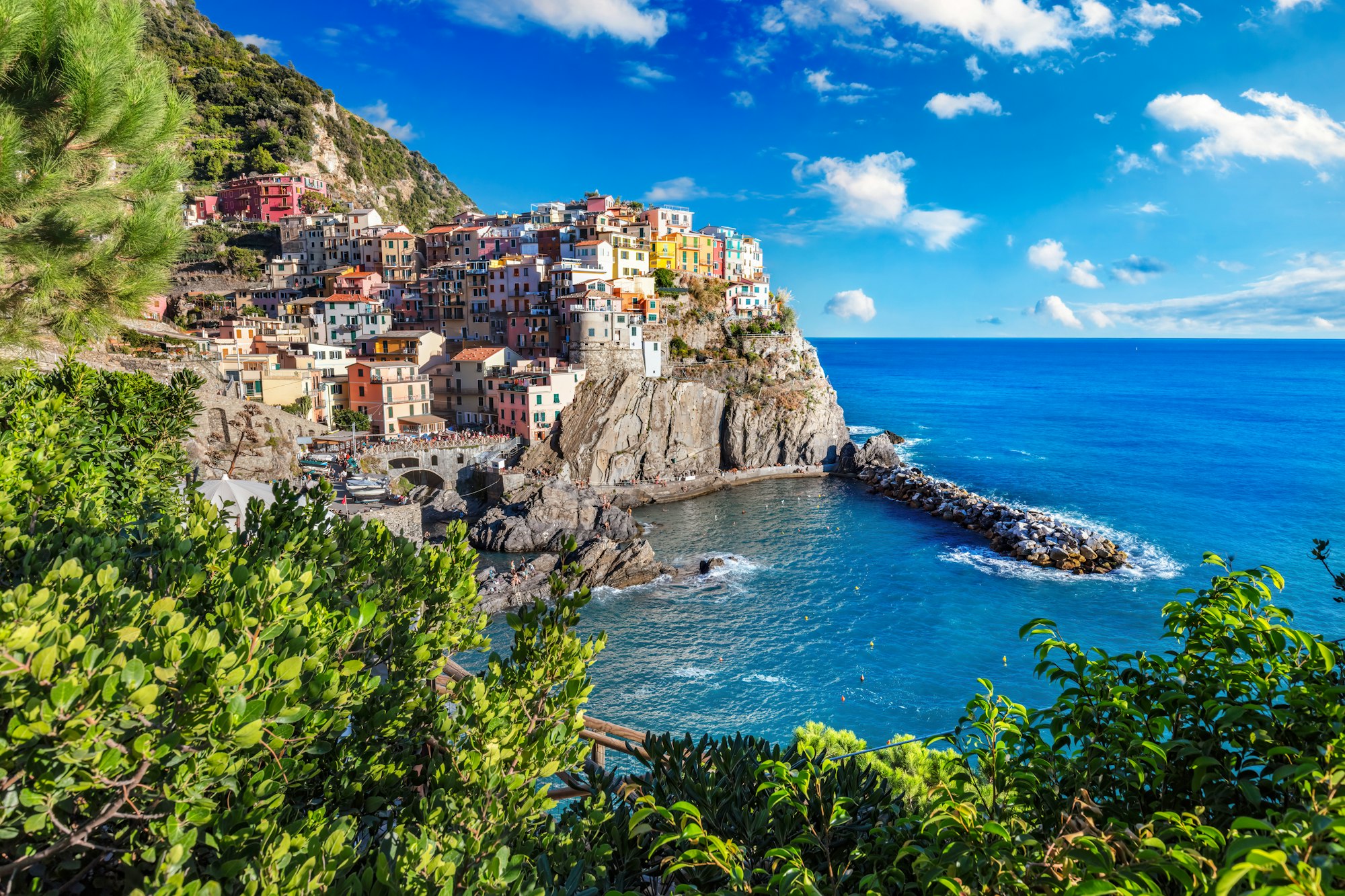 Vista di Manarola, Cinque Terre