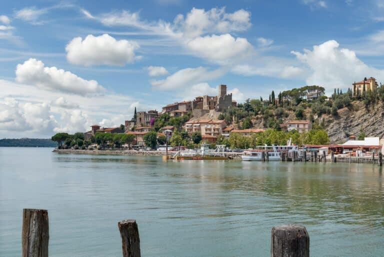 Passignano sul Trasimeno am Trasimeno See, Umbrien, Italien