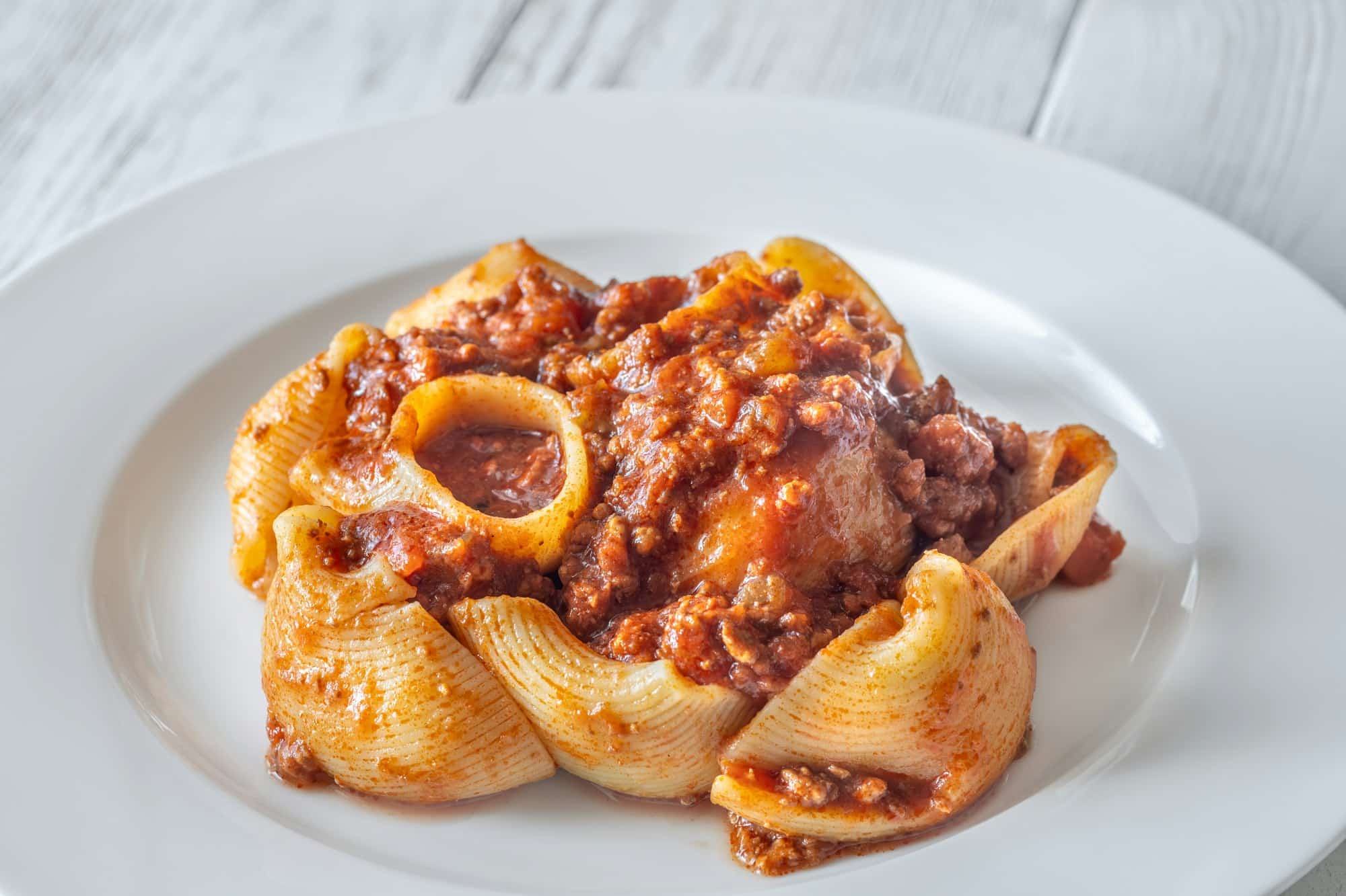 Pasta with Bolognese Ragout