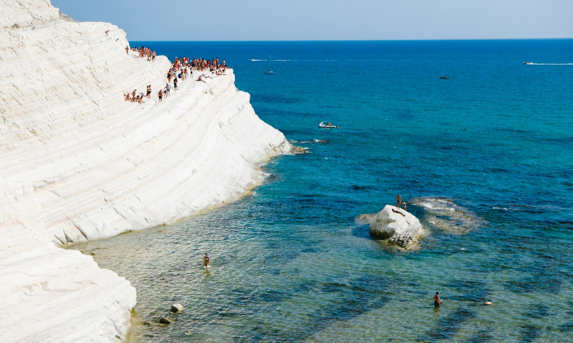 Spiaggia Scala dei Turchi in Sicilia