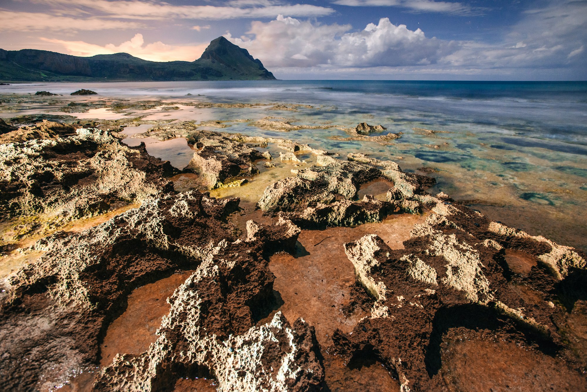 Panorama della Spiaggia di Trapani