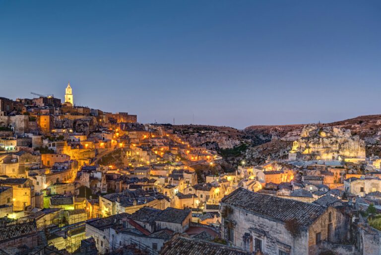 The old town of Matera