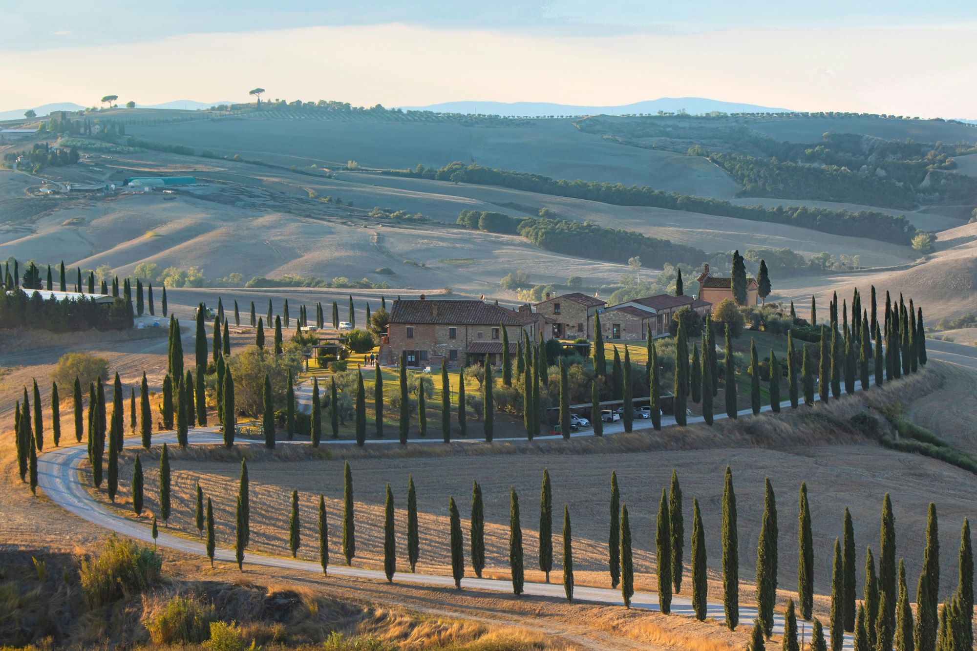 Val d'Orcia, Toscana, Italia