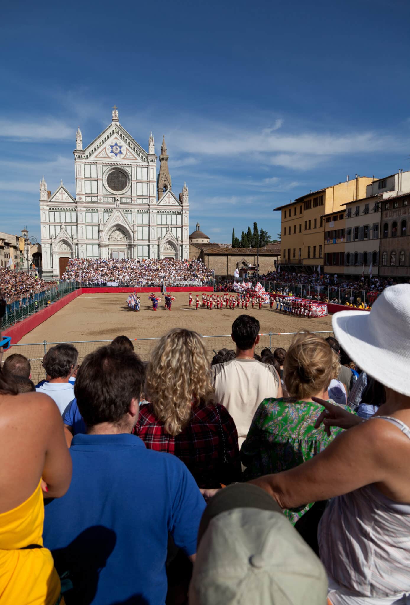 Evento storico in piazza, Firenze.