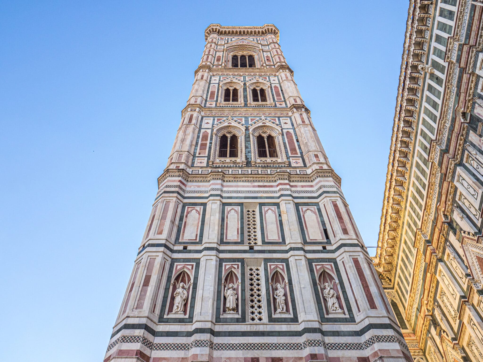 Campanile di Giotto a Firenze.