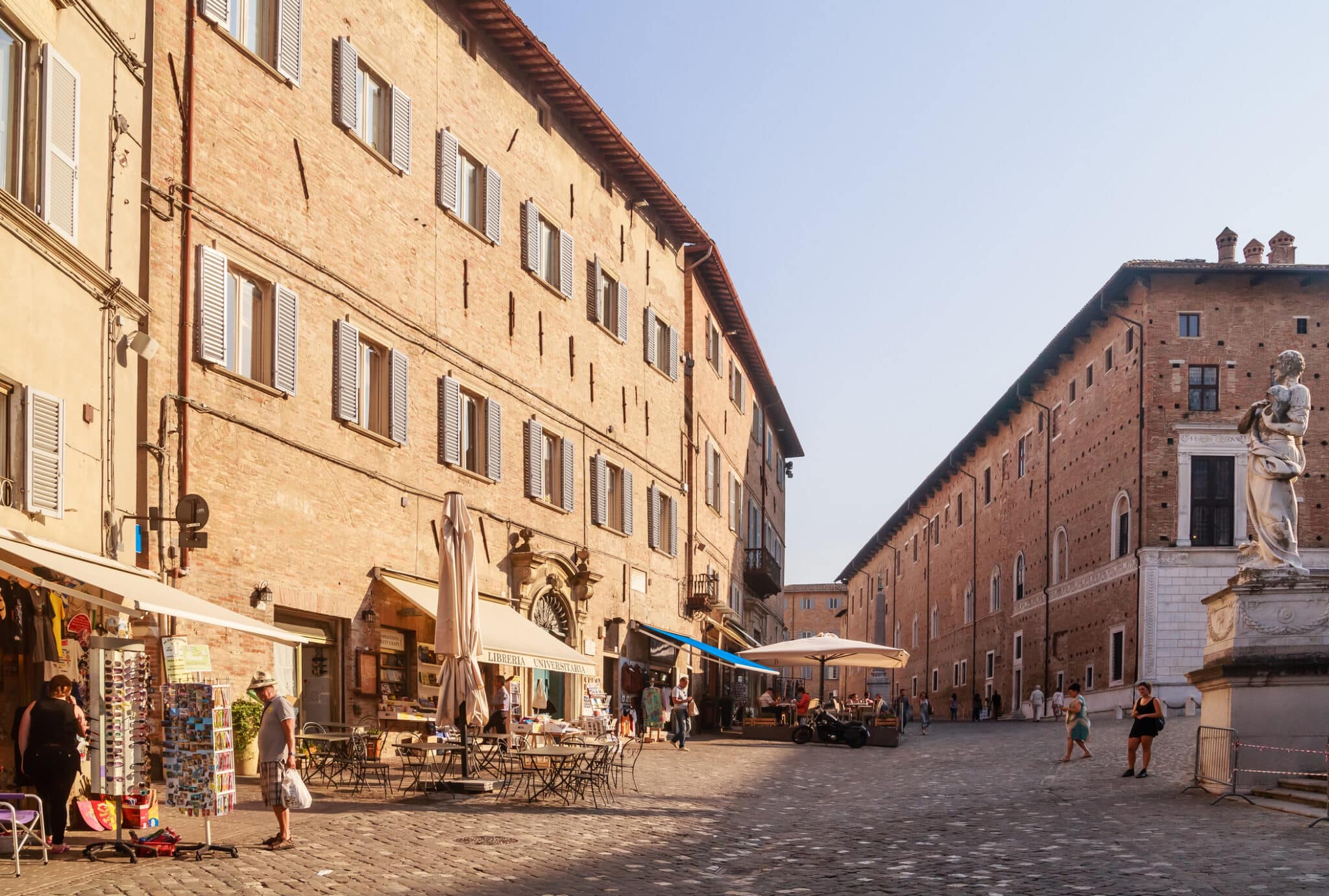 Piazza del Rinascimento a Urbino