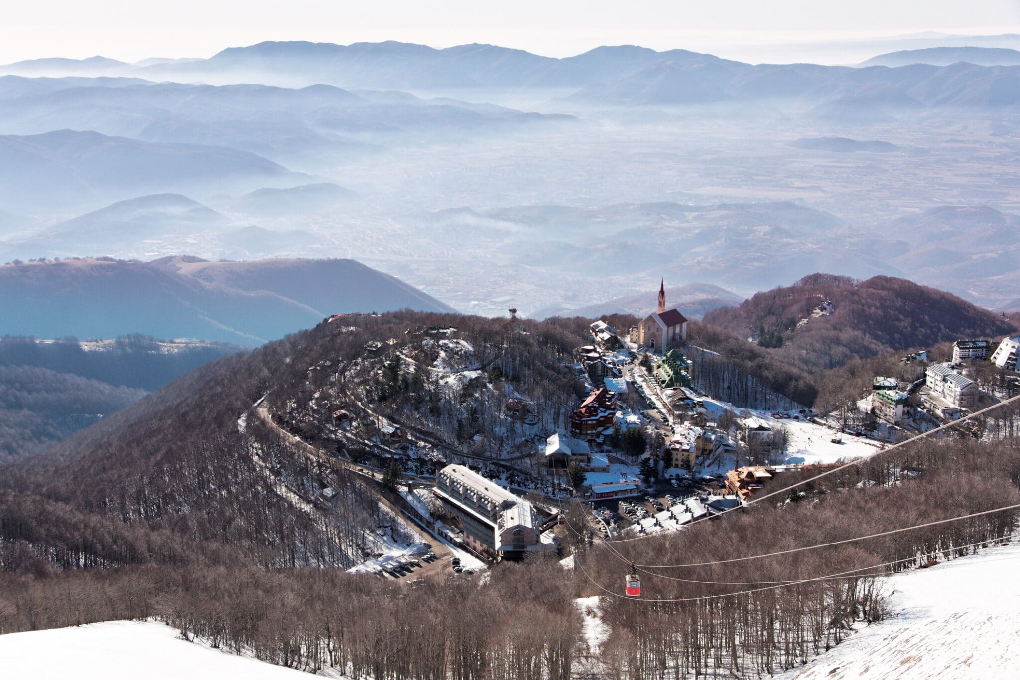 Monte Terminillo con la neve