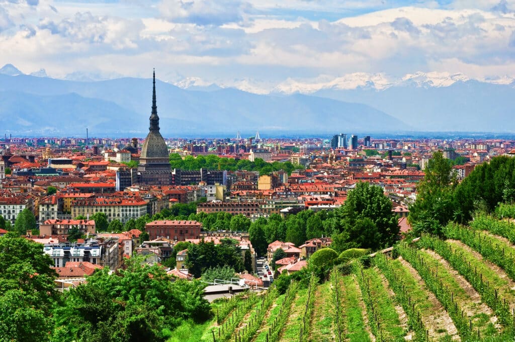 Panorama Over Turin