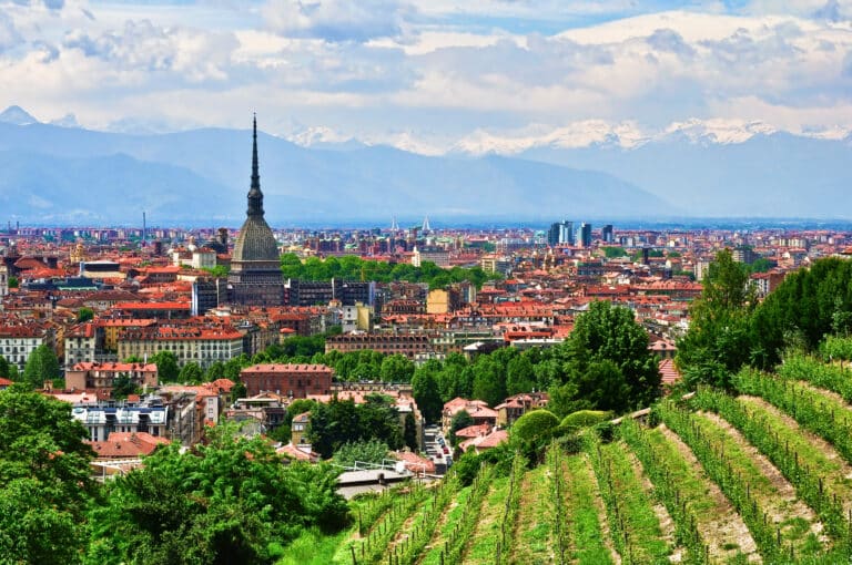 Panorama sur Turin