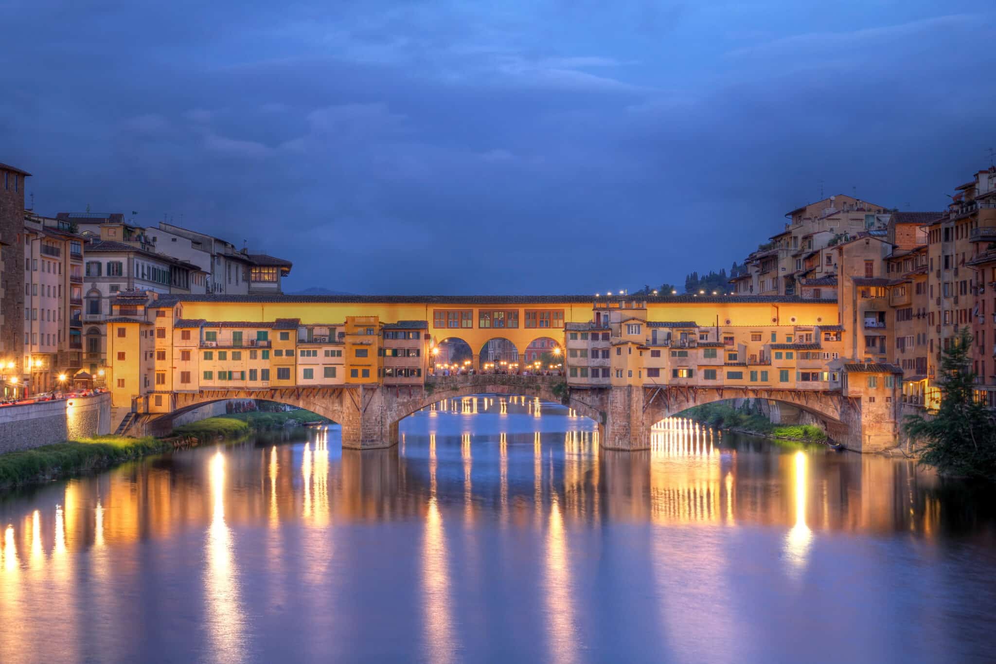 Ponte Vecchio di Notte