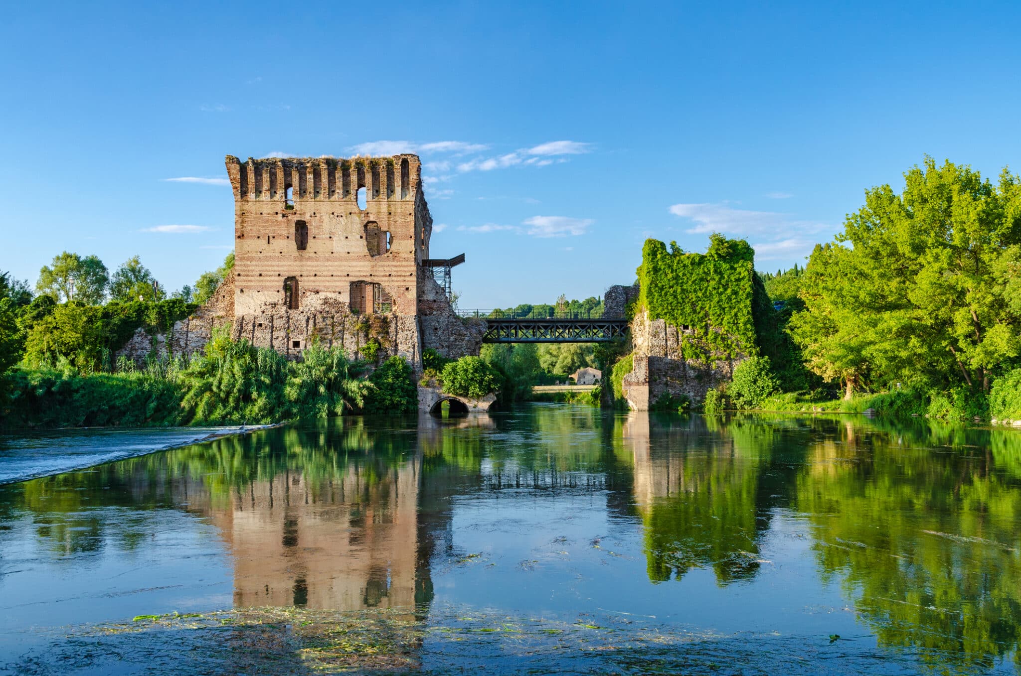 Ponte Visconti a Valeggio sul Mincio