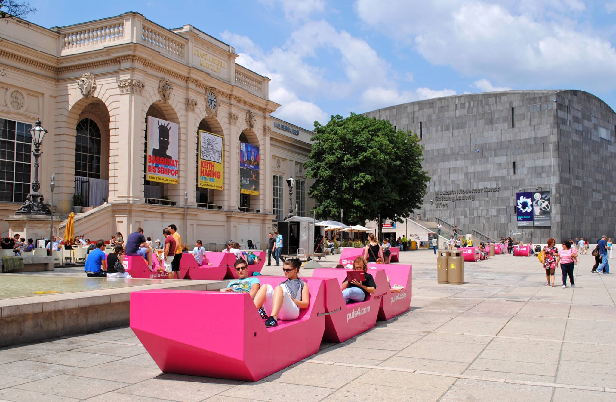 Quartiere dei Musei a Vienna