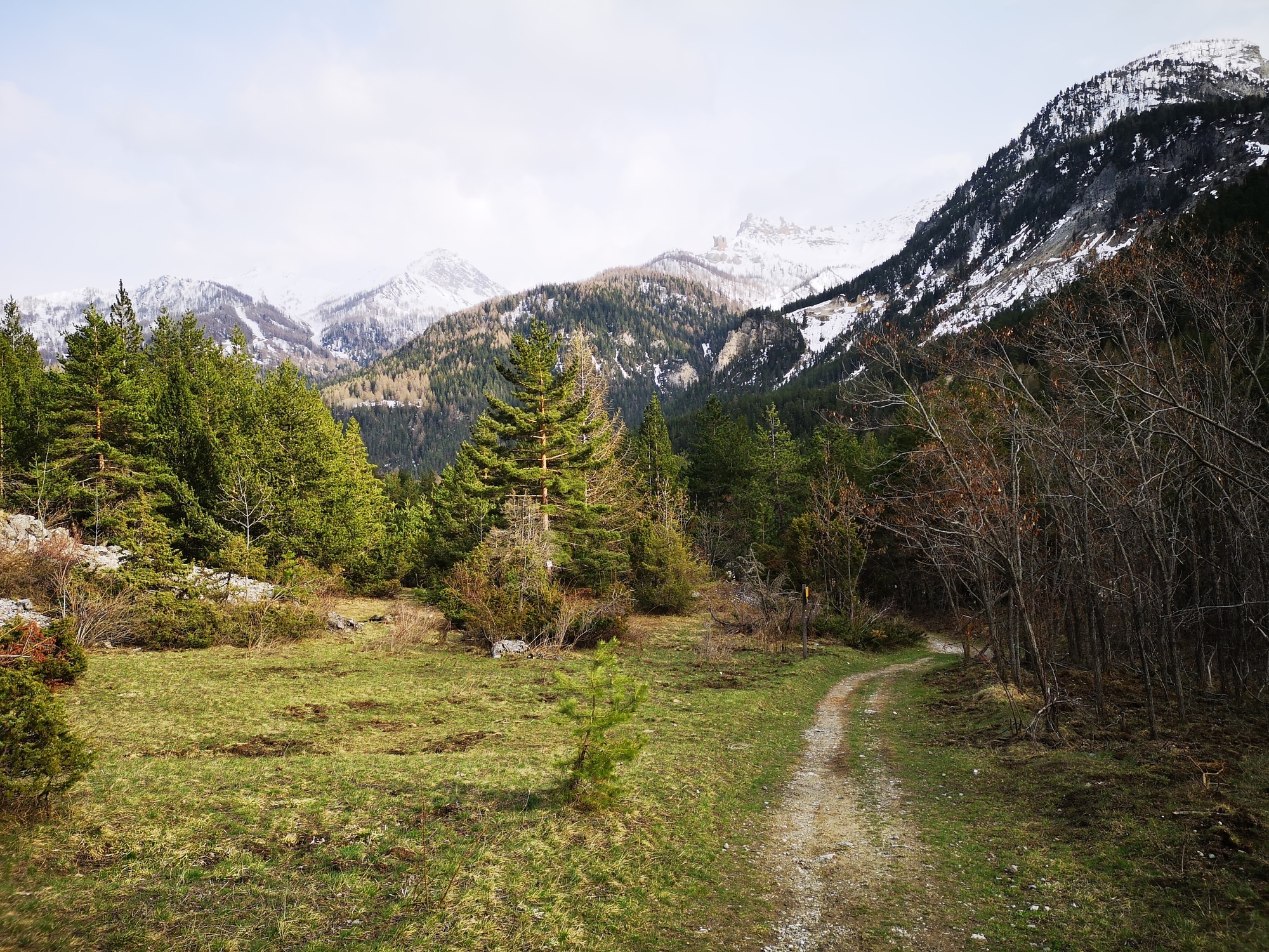 Sentiero di montagna a Bardonecchia