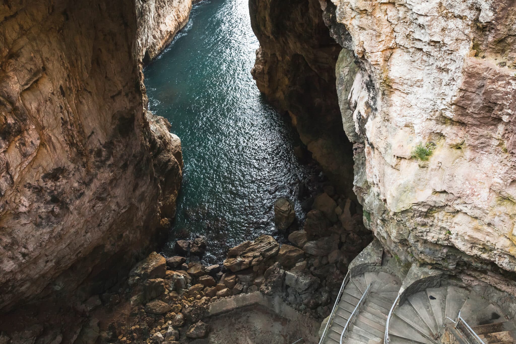 Grotta del Turco. Gaeta, Italy. Grotta del Turco. This is a very popular cave that ends directly in the sea. Gaeta, Italy